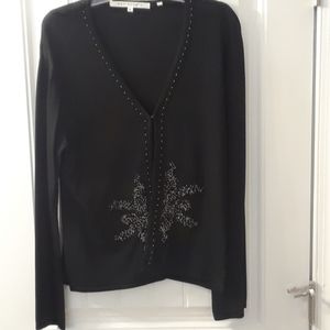 NWOT Max Studio Black Cardigan